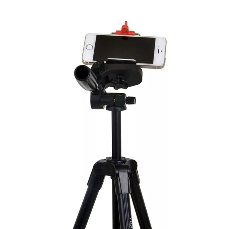 Yunteng Bluetooth Remote Mobile Phone Tripod Holder for Smartphones- VCT 5208 - Tuzzut.com Qatar Online Shopping