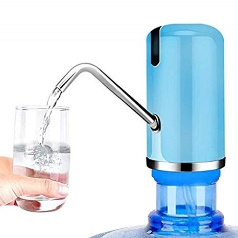 Drinking Water Pump Dispenser Rechargeable Portable Electric Bottle C60 for Home and Office Use - Tuzzut.com Qatar Online Shopping