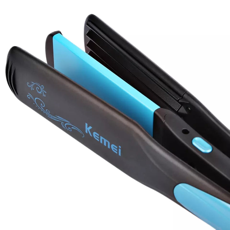 Kemei 2 in 1 Hair Straightener Curler KM-2209 - Tuzzut.com Qatar Online Shopping