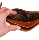 Short Bifold Business Style Man Leather Wallet (3 Pieces) - Tuzzut.com Qatar Online Shopping