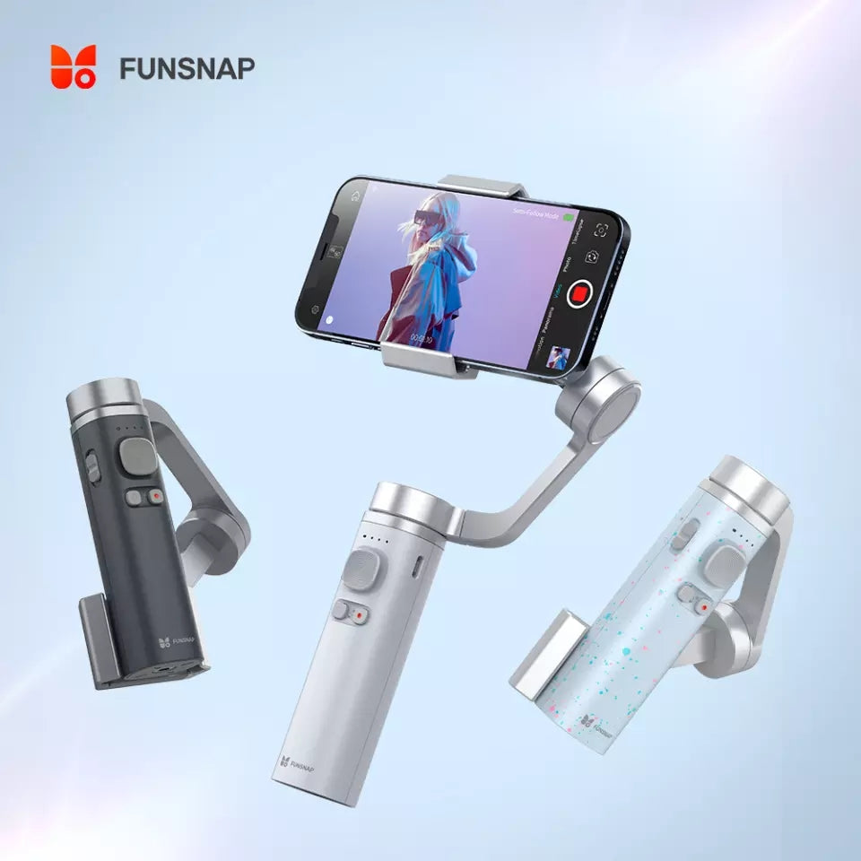 Funsnap Capture π (Pi) 3 Axis Smartphone Handheld Gimbal Stabilizer Funsnap Capture π (Pi) 3 Axis Smartphone Handheld Gimbal Stabilizer