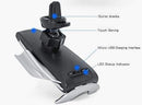 S5 Automatic Clamping Wireless Car Charger For iphone Android Air Vent Phone Holder 360 Degree Rotation Charging Mount Bracket - Tuzzut.com Qatar Online Shopping