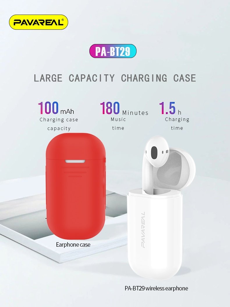 PAVAREAL single earphone tws  PA-BT29 - Tuzzut.com Qatar Online Shopping