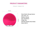 Electric Face Cleanser Vibrate, Waterproof Silicone Brush Massager Facial Skin Care - Tuzzut.com Qatar Online Shopping