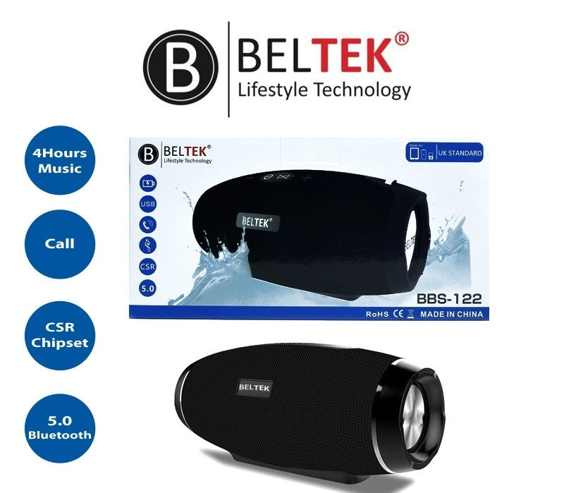 BELTEK Bluetooth Speaker - BBS-122 - Tuzzut.com Qatar Online Shopping