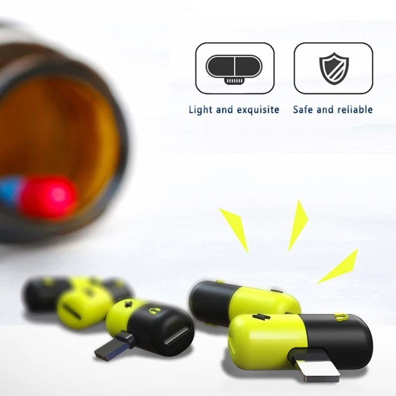 Capsule Lightning Splitter for iPhone - LS130 - TUZZUT Qatar Online Store