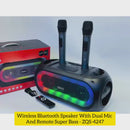 Wireless Bluetooth Speaker With Dual Mic And Remote Super Bass - ZQS-4247