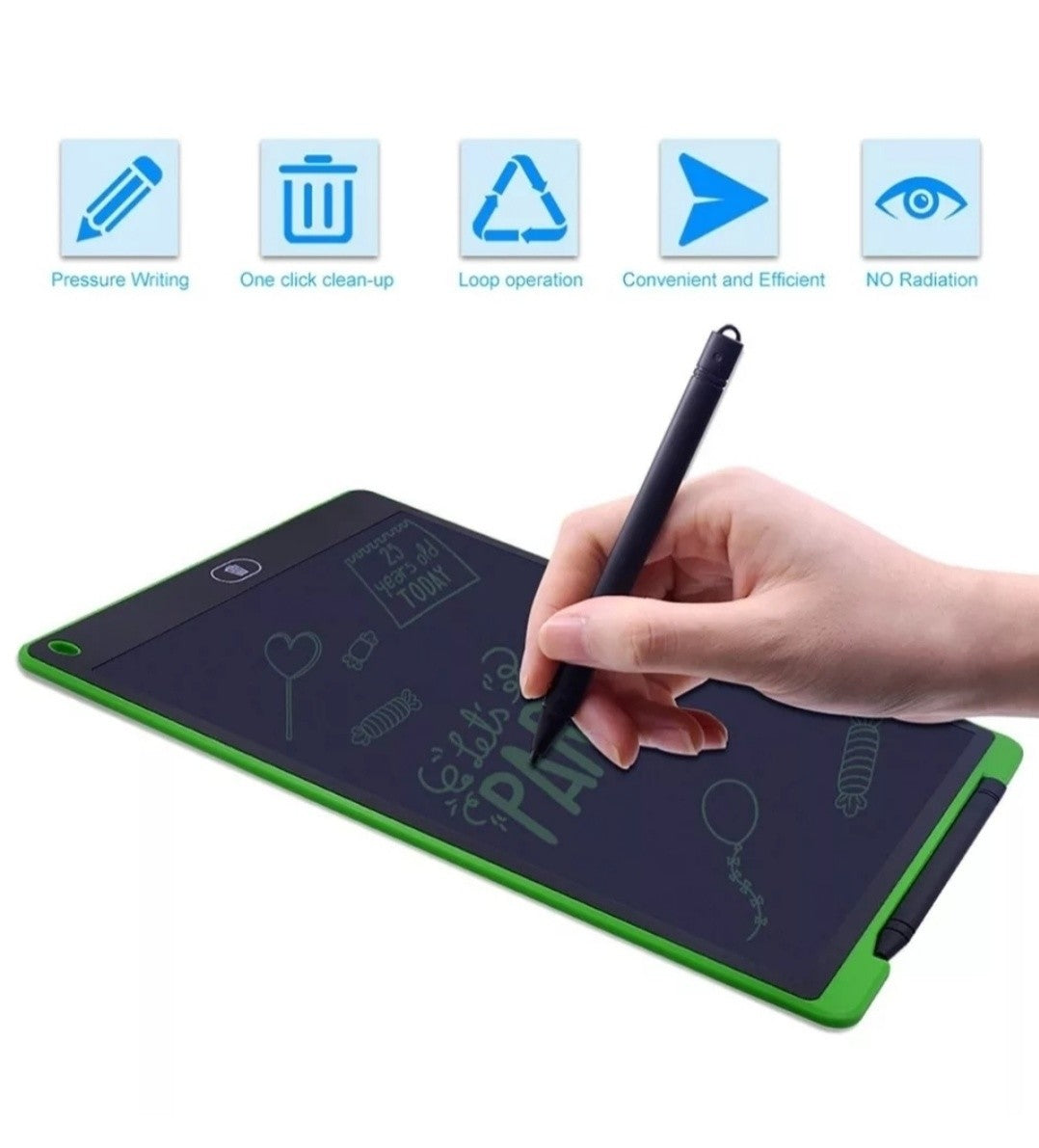 8.5 Inch Writing Tablet Drawing Board Gifts For Kids Small Blackboard Paperless Office 8.5 Inch Writing Tablet Drawing Board Gifts For Kids Small Blackboard Paperless Office