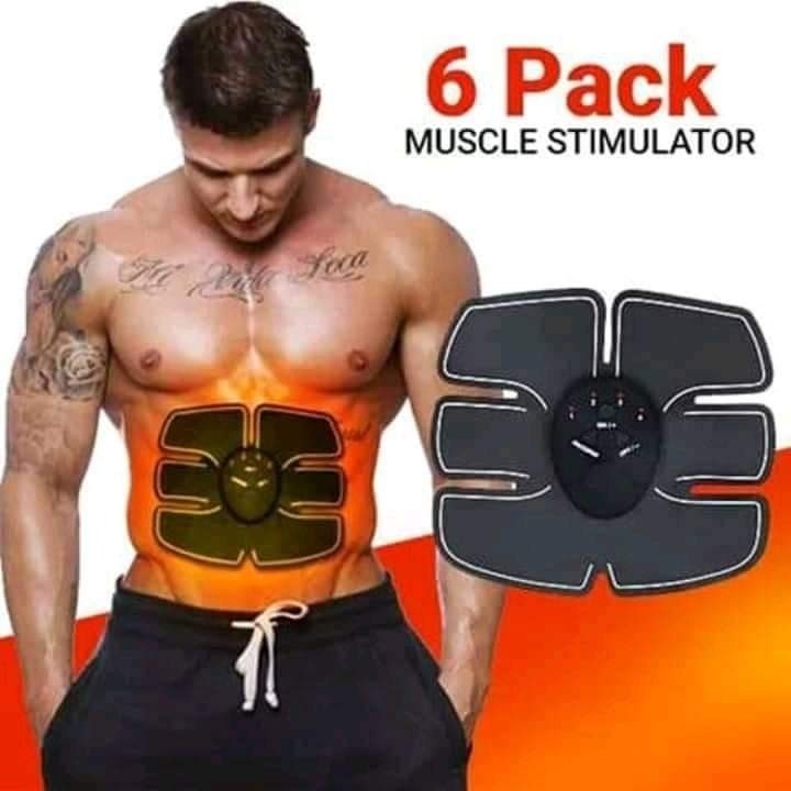 EMS6 EMS Beauty Body Mobile-Gym Machine Muscle Stimulator for 6 Pack - Tuzzut.com Qatar Online Shopping