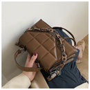 Luxury Women Flap Shoulder Bag with Chain - BT5084 - Tuzzut.com Qatar Online Shopping