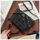 Luxury Women Flap Shoulder Bag with Chain - BT5084 - Tuzzut.com Qatar Online Shopping