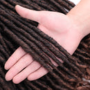 20 inch Soft Natural Soft Synthetic Hair Extension 24 Strands Brown S3912207 - Tuzzut.com Qatar Online Shopping