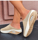 Women's Breathable Lightweight Air Cushion Slip-On Walking Slipper - Tuzzut.com Qatar Online Shopping