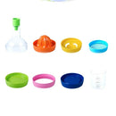 8 in 1 Kitchen Bottle Tool Set- Multi Kitchen Gadgets Maker(Funnel, Juicer Lemon squeezer, Spice grater, Egg masher, Cheese grater, Egg separator, Measuring cup, Can opener) - Tuzzut.com Qata