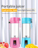 Portable Rechargeable Juice Blender with 6 Blades 380ml - HM-03 - Tuzzut.com Qatar Online Shopping