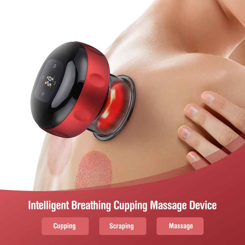 Intelligent Vacuum Cupping Scrapping Therapy Massage Device - Tuzzut.com Qatar Online Shopping