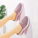 Women's Breathable Lightweight Air Cushion Slip-On Walking Slipper - Tuzzut.com Qatar Online Shopping