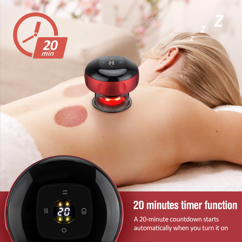 Intelligent Vacuum Cupping Scrapping Therapy Massage Device - Tuzzut.com Qatar Online Shopping