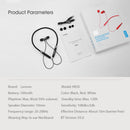 Lenovo HE05 Bluetooth Wireless Neckband Earphone - Tuzzut.com Qatar Online Shopping