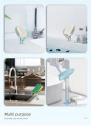 Leaf-Shape Self Draining Soap Dish Holder - Tuzzut.com Qatar Online Shopping