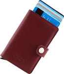 Bitza Ultra Slim Genuine Leather Card Holder Wallet with RFID Protection - Tuzzut.com Qatar Online Shopping