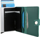 Bitza Ultra Slim Genuine Leather Card Holder Wallet with RFID Protection - Tuzzut.com Qatar Online Shopping