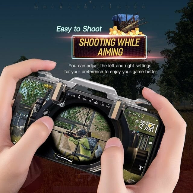 HOCK Shooting Game Controller For Mobile Phone - Tuzzut.com Qatar Online Shopping