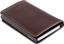 Bitza Ultra Slim Genuine Leather Card Holder Wallet with RFID Protection - Tuzzut.com Qatar Online Shopping