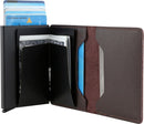 Bitza Ultra Slim Genuine Leather Card Holder Wallet with RFID Protection - Tuzzut.com Qatar Online Shopping