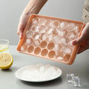 Round mould ice cube tray - 3 Pcs Pack - Tuzzut.com Qatar Online Shopping