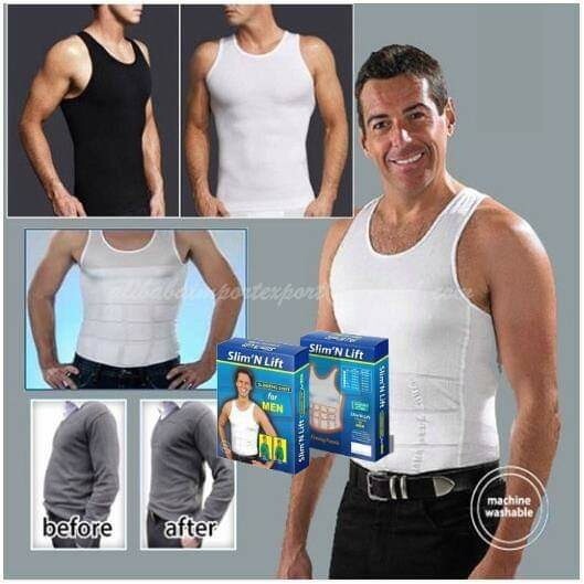 Slim N Lift Slimming Shirt For Men - TUZZUT Qatar Online Store