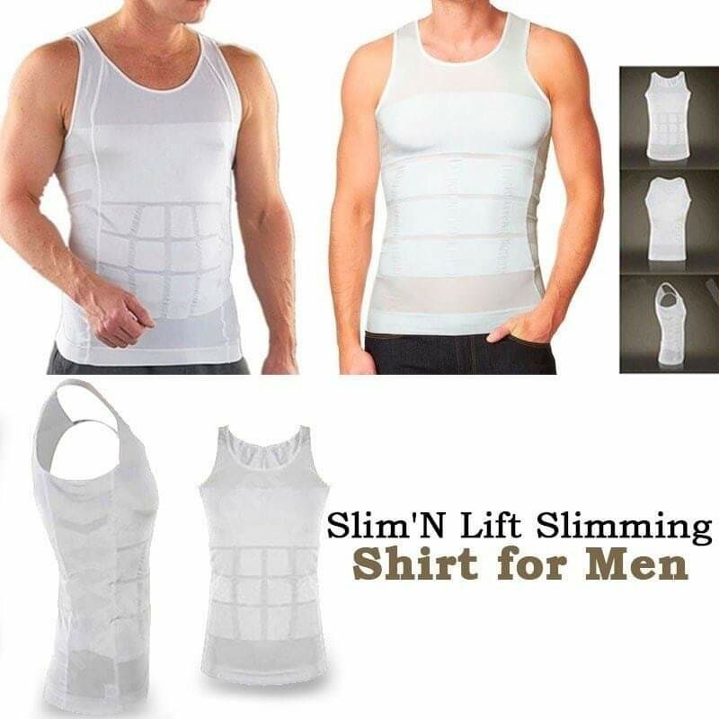 Slim 'N Lift Slimming Shirt for Men XXXL Size- Multi Color