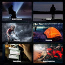 3 Pcs LED Keychain COB Rechargeable Flashlight - Mini Portable Multifunctional Work Light - Tuzzut.com Qatar Online Shopping