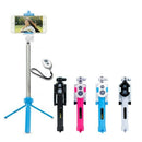 3 In 1 Monopod With Bluetooth Shutter And Build In Tripod WXY-01 - Assorted Colours - Tuzzut.com Qatar Online Shopping