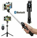 3 In 1 Monopod With Bluetooth Shutter And Build In Tripod WXY-01 - Assorted Colours - Tuzzut.com Qatar Online Shopping