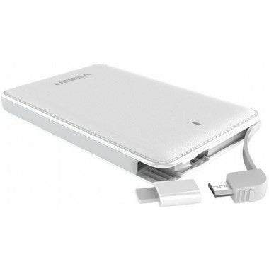 Veger 15000mAh Safe/Efficient/Fashion Power Bank for Smart Phones - V58 ( White) - Tuzzut.com Qatar Online Shopping