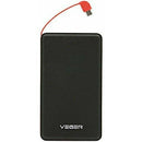 Veger 15000mAh Safe/Efficient/Fashion Power Bank for Smart Phones - V58 ( Black) - Tuzzut.com Qatar Online Shopping