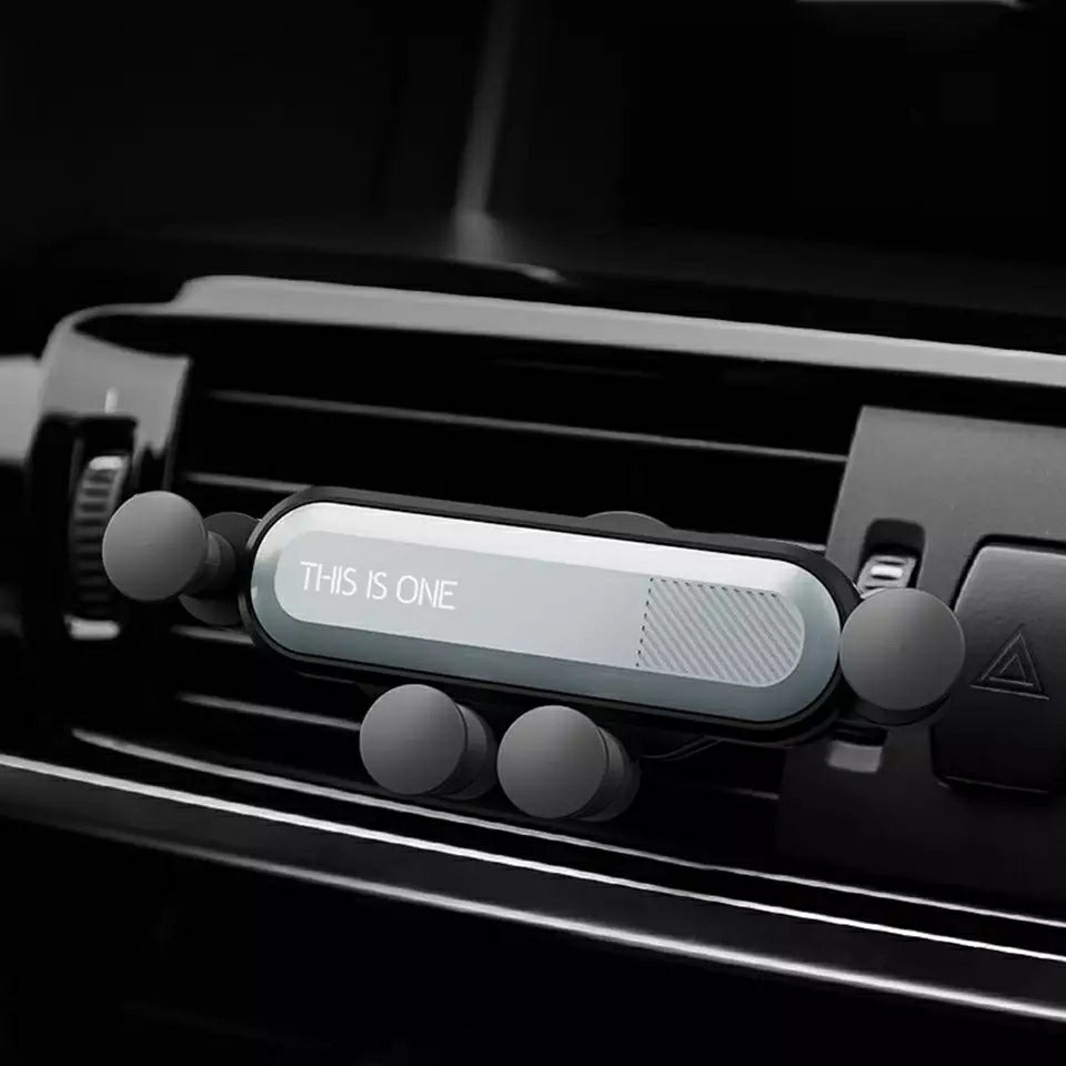 GravitySmart© Mini Car Phone Holder Air Vent Gravity Linkage Mount Bracket for Mobile Phones GravitySmart© Mini Car Phone Holder Air Vent Gravity Linkage Mount Bracket for Mobile Phones