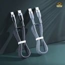 Remax RC-009 Sury 2 Series Fast Charging Type-C to Lightning Data Cable - Tuzzut.com Qatar Online Shopping