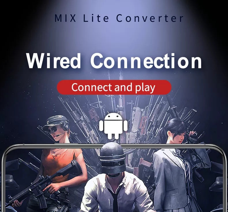 4 in 1 Mobile Game Combo Pack - Mix Lite (For Android, Wired Connection) - Tuzzut.com Qatar Online Shopping