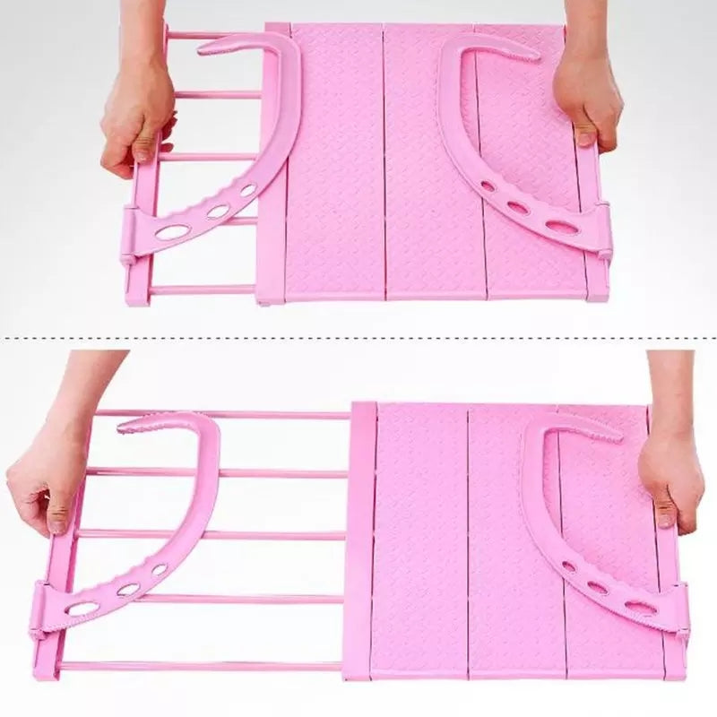 Foldable Balcony Towel/Clothes/Shoe Hanging Drying Storage Organizer Foldable Balcony Towel/Clothes/Shoe Hanging Drying Storage Organizer