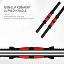 Home Gym 40KG Dumbbell/Barbell Set, Adjustable Dumbbells Weight Set Fitness Biceps Exercise Barbell/Dumbbells - Tuzzut.com Qatar Online Shopping