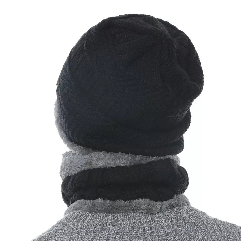 Winter Hat with Neck Warmer (Skullies & Beanies) For Men and Women 012354 Winter Hat with Neck Warmer (Skullies & Beanies) For Men and Women 012354