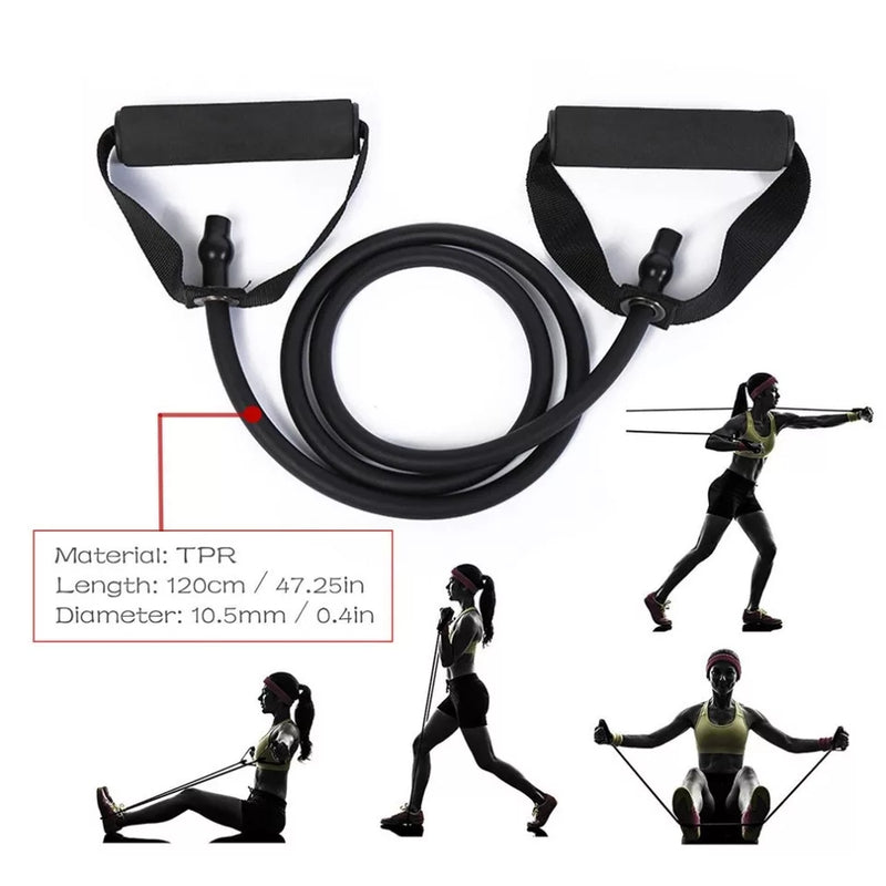 Pull Rope Fitness Exercises Resistance Bands Set - TUZZUT Qatar Online Store