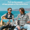 Wireless Lavalier Dual Microphone - Tuzzut.com Qatar Online Shopping