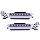 2Pcs Wind Energy 8 LED Running Lights for Cars Bikes - Tuzzut.com Qatar Online Shopping