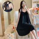 Women's Nighty Sling Loose Fit Soft Padded Sleepwear - A1022 - Tuzzut.com Qatar Online Shopping
