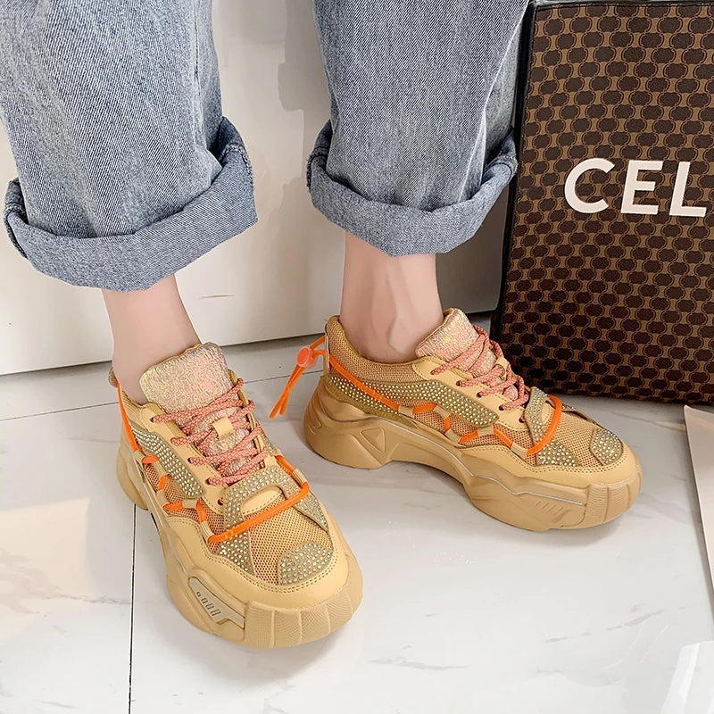 Luxury Designer Women's Fashion Shoes Sneakers - Model 9838 Luxury Designer Women's Fashion Shoes Sneakers - Model 9838