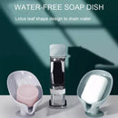 Leaf-Shape Self Draining Soap Dish Holder - Tuzzut.com Qatar Online Shopping