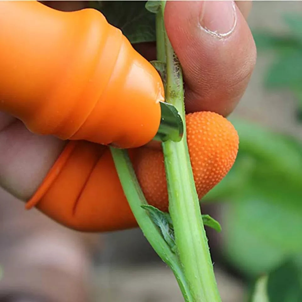 Silicon Vegetable Fruit Garden Thumb Knife Pruning Tool Silicon Vegetable Fruit Garden Thumb Knife Pruning Tool